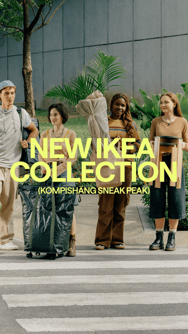 Jason Zubiate speaking to the camera about the IKEA Kompishäng launch